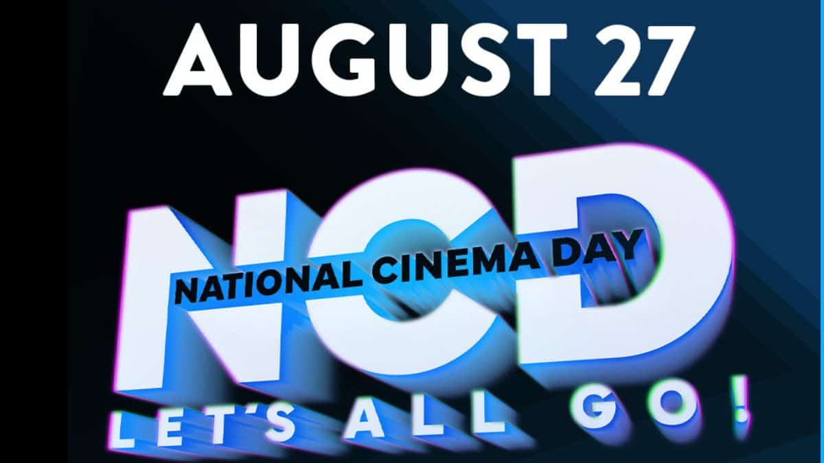 National Cinema Day Movie Tickets at Just $4